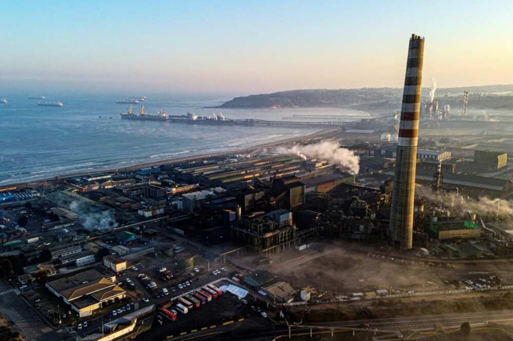 An aerial view of the Codelco company copper smelter in Puchuncavi, Valparaiso region, Chile, is seen June 18, 2022 An aerial view of the Codelco company copper smelter in Puchuncavi, Valparaiso region, Chile, is seen June 18, 2022