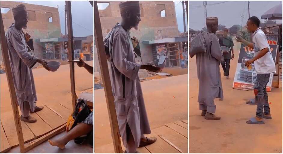 Funny video shows beggar leaving with android phone Funny video shows beggar leaving with android phone