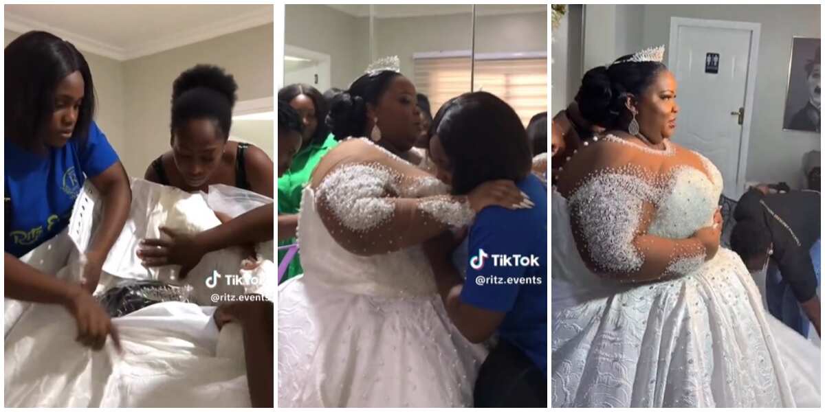 Nigerian plus store size wedding dresses