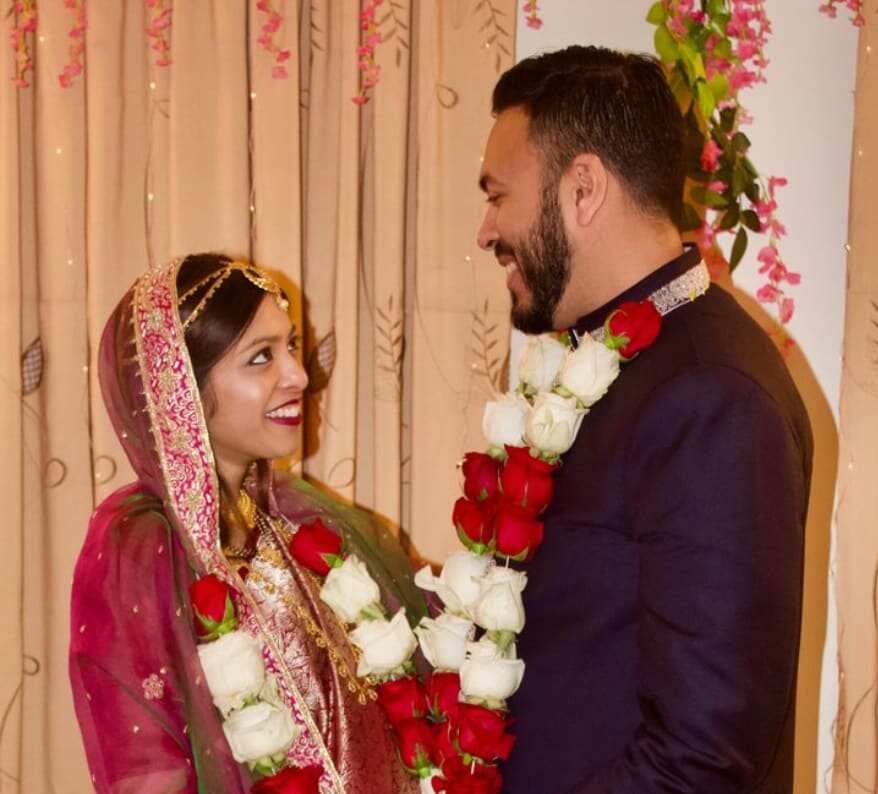 Muslim couple hold wedding ceremony on virtual app Zoom and it was incredible