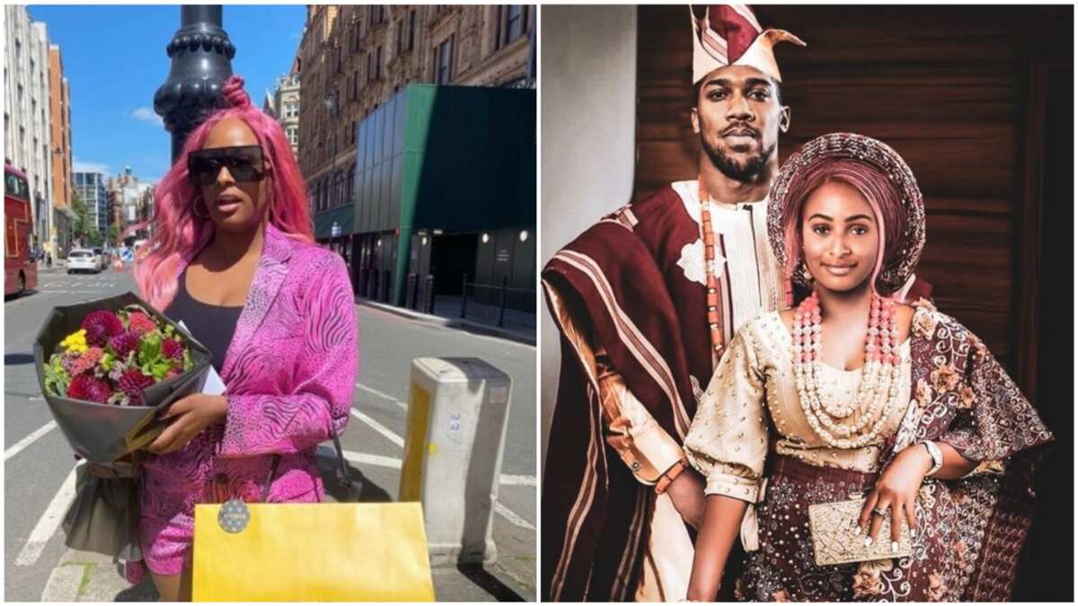 Anthony Joshua And Dj Cuppy Engagement