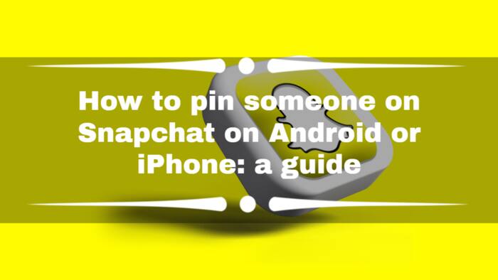 How to pin someone on Snapchat on Android or iPhone: a guide