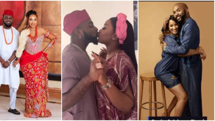 Davido and Chioma, Banky W and Adesua and 6 other Nigerian celebrities Inter-tribal marriages we love