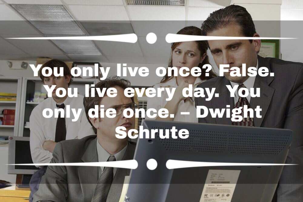 Motivational quotes from the office