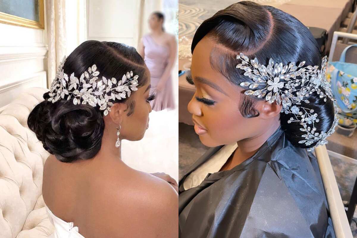 Best Wedding Hairstyles If You're Wearing A High-Neck Dress