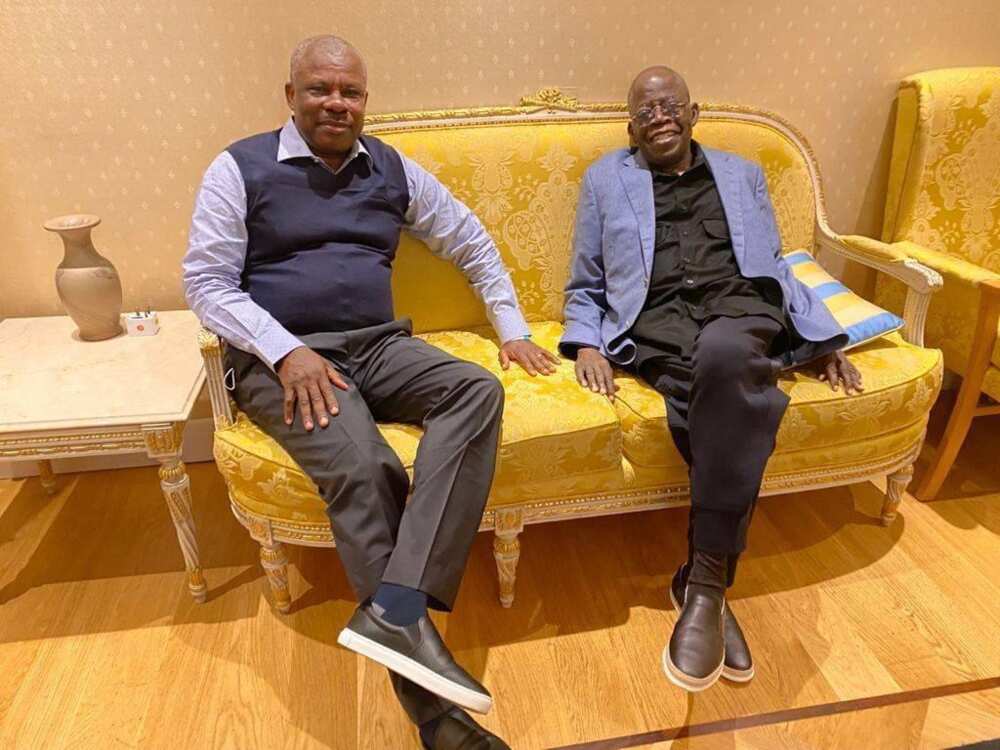 Amosun Visits Tinubu in London Amosun Visits Tinubu in London