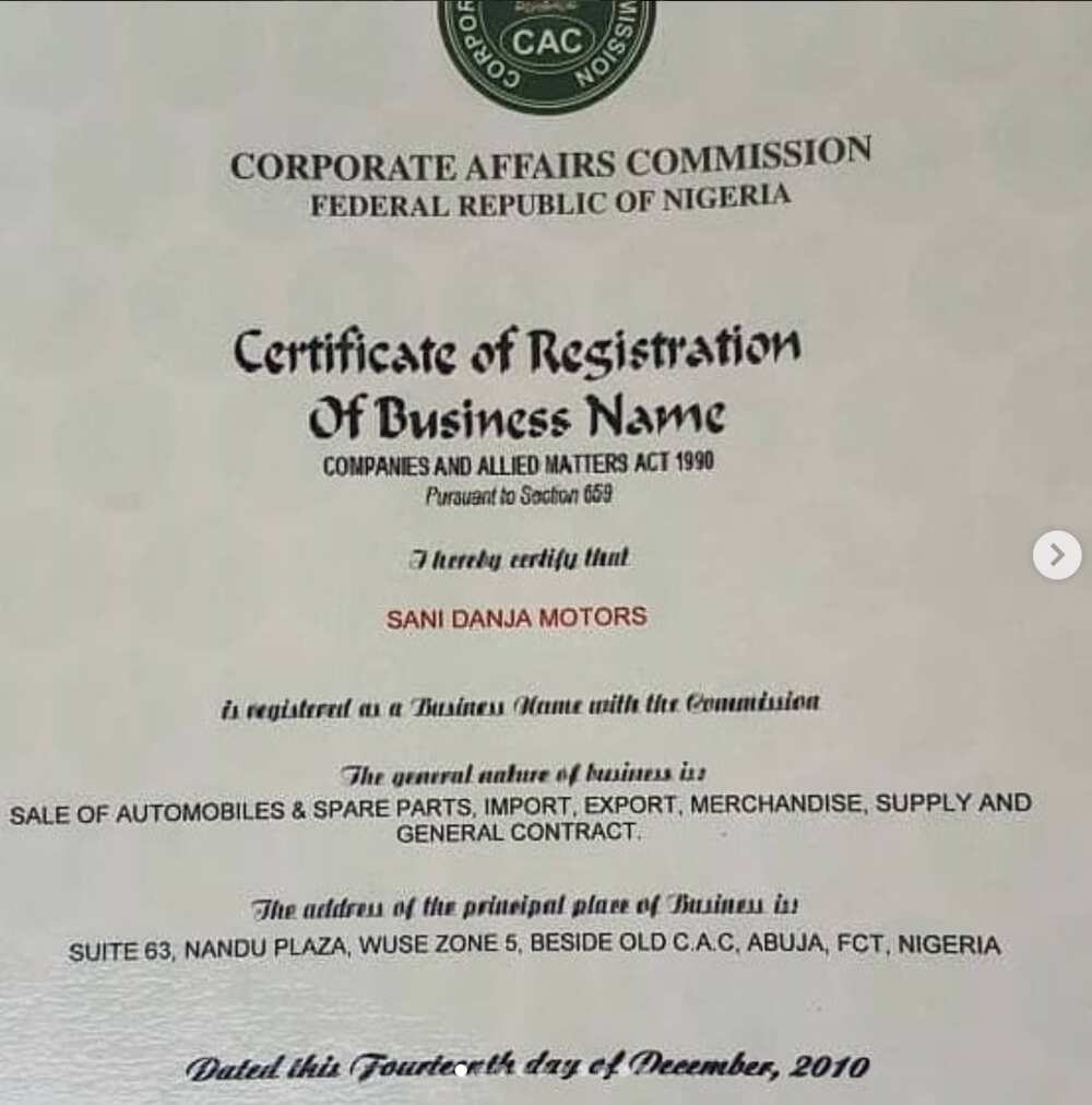 Sani Danja ya bude katon kamfanin sayar da motoci a birnin Abuja Sani Danja ya bude katon kamfanin sayar da motoci a birnin Abuja