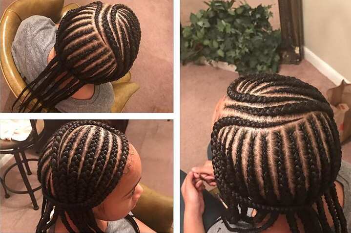 feed in braids styles