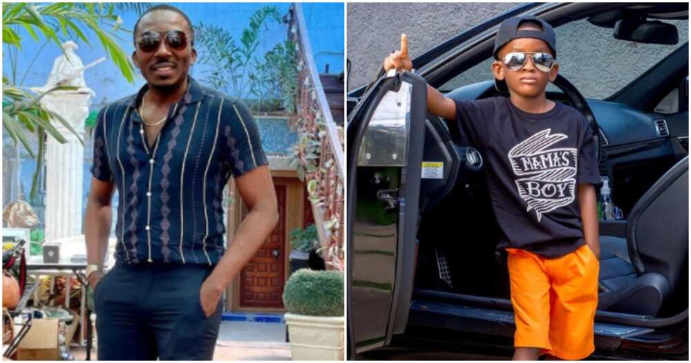 Bovi's son speaks pidgin