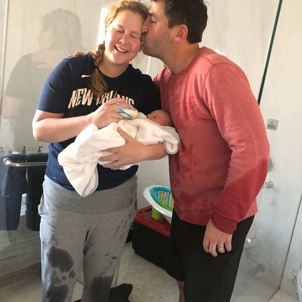 Amy Schumer and husband Amy Schumer and husband