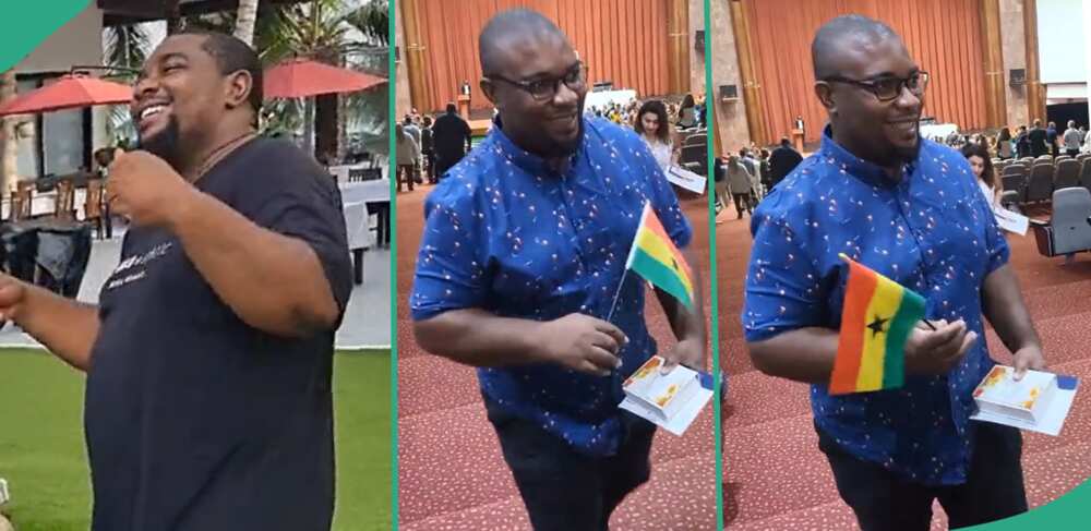 Nigerian man becomes citizen of Ghana.