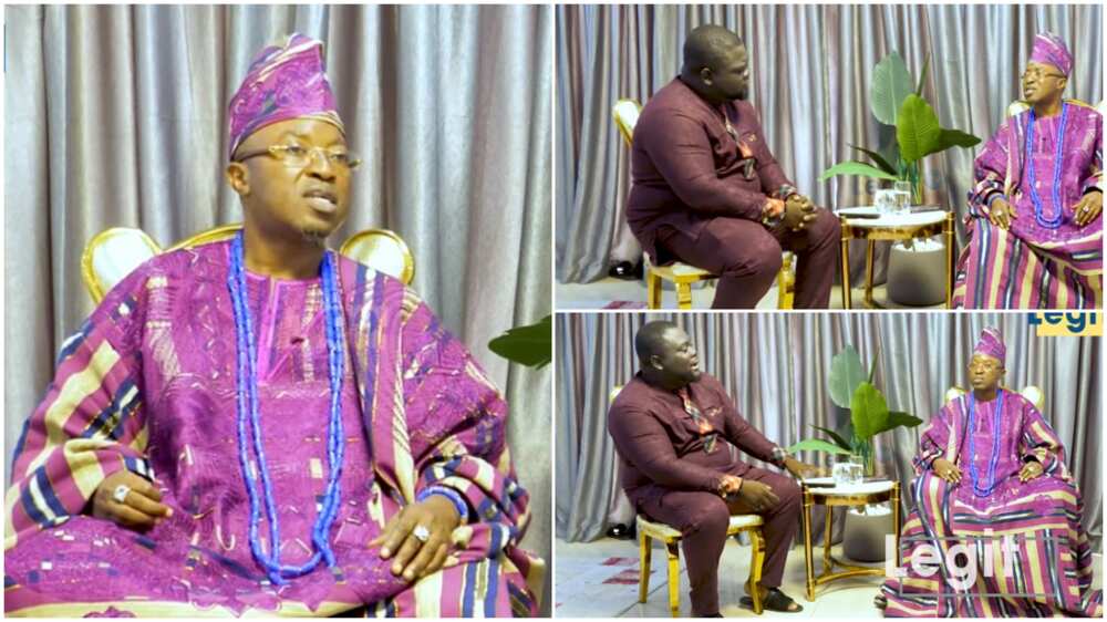 The Oluwo of Iwoland said he apologised for slavery.