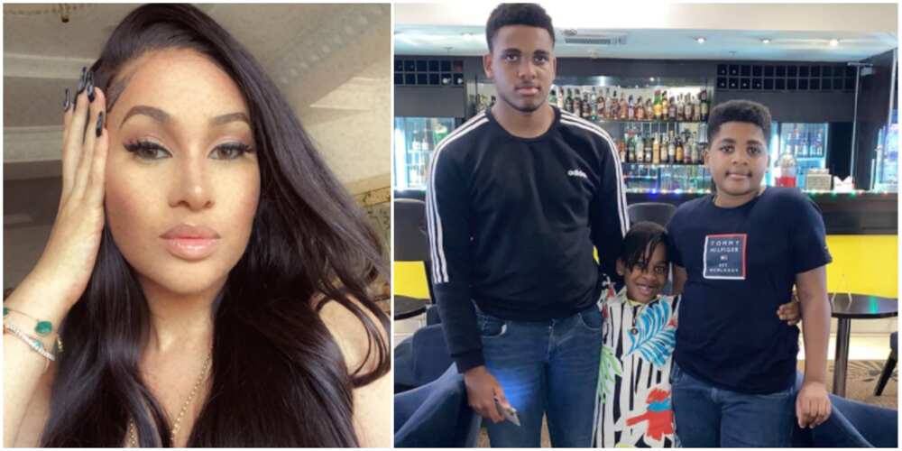 34-Year-Old Actress Carolyn Danjuma Shows Off Beautiful Grown Up Children in Adorable Photo 34-Year-Old Actress Carolyn Danjuma Shows Off Beautiful Grown Up Children in Adorable Photo