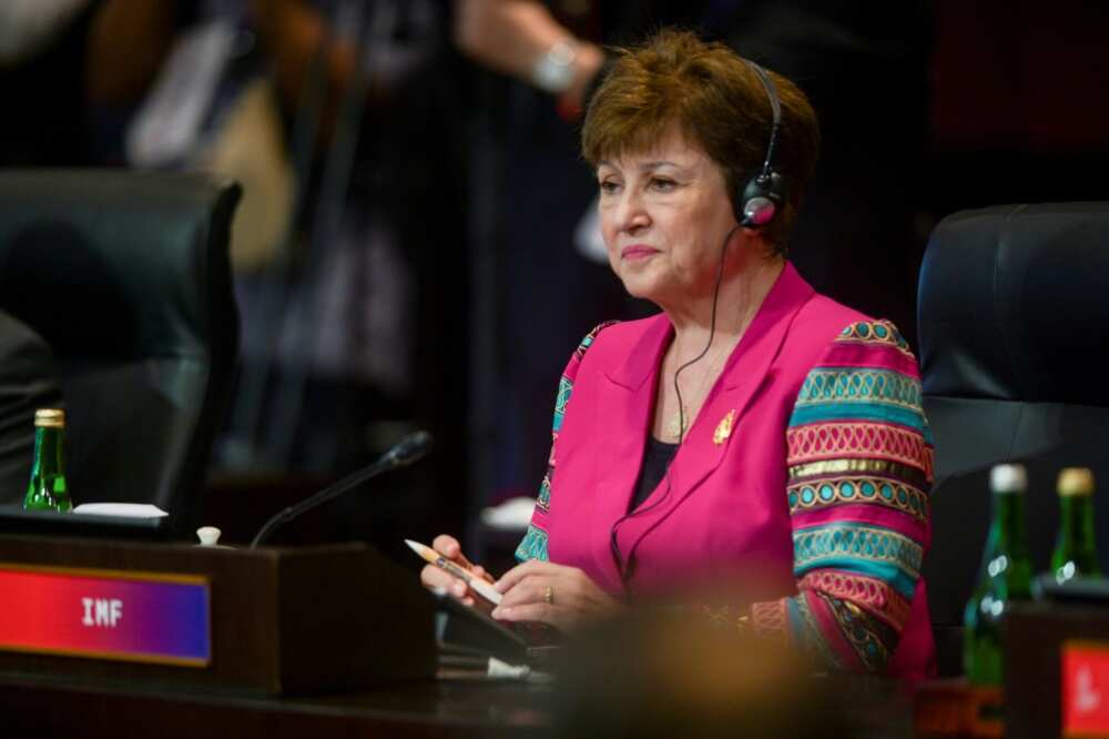 International Monetary Fund chief Kristalina Georgieva told reporters it expects a global recession "can be avoided"