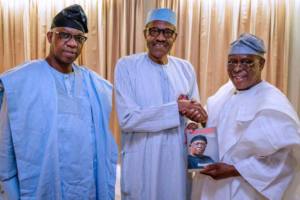 Shugaba Buhari ya gana da dan takarar kujerar gwamnan jihar Ogun na jam'iyyar APC a fadar Villa