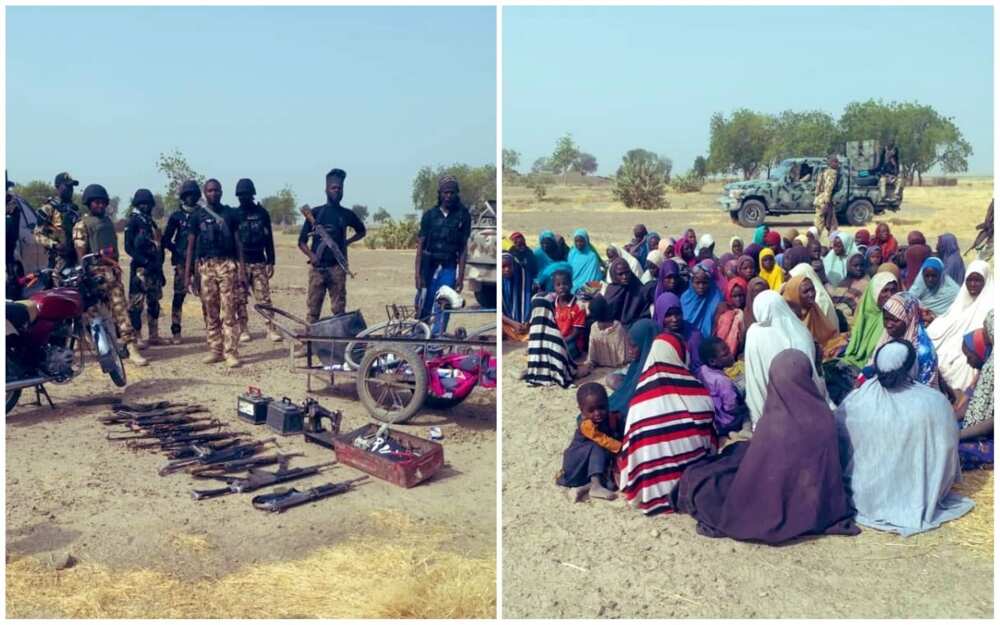 Nasara daga Allah: Sojoji sun kashe 'yan Boko Haram 41, sun ceto mutum 60 a Borno