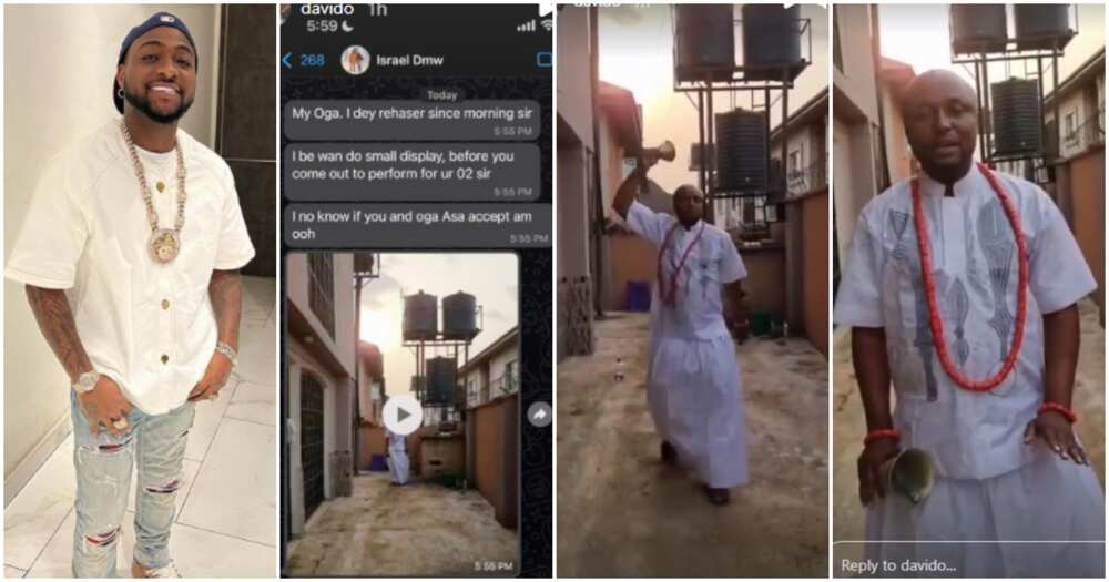 Davido’s PA Isreal rehearses to open singer's O2 performance