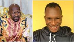 Apostle Suleman reacts as Daniel Regha drags him over silence after assassins attacked his entourage