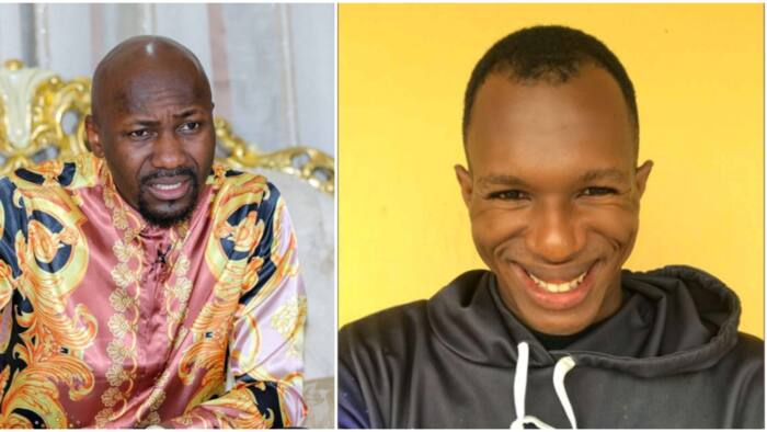 Apostle Suleman reacts as Daniel Regha drags him over silence after assassins attacked his entourage