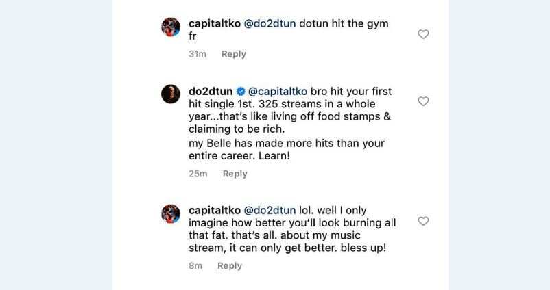 My belle has made more hits than your entire career - OAP Dotun blasts singer who told him to hit the gym