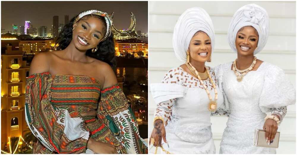 Iyabo Ojo's daughter Priscilla brags about her mother being a very strong woman.