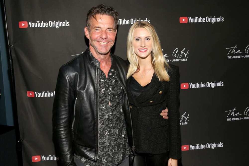 Who is Dennis Quaid’s much younger wife?