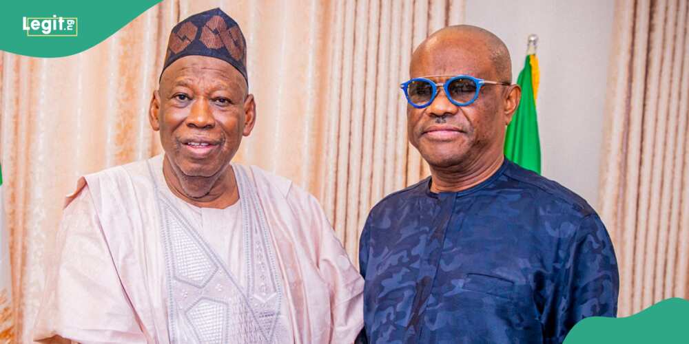 Wike visited APC Chairman Ganduje because of a shared relationship/ Wike has not said he is dumping PDP Wike visited APC Chairman Ganduje because of a shared relationship/ Wike has not said he is dumping PDP