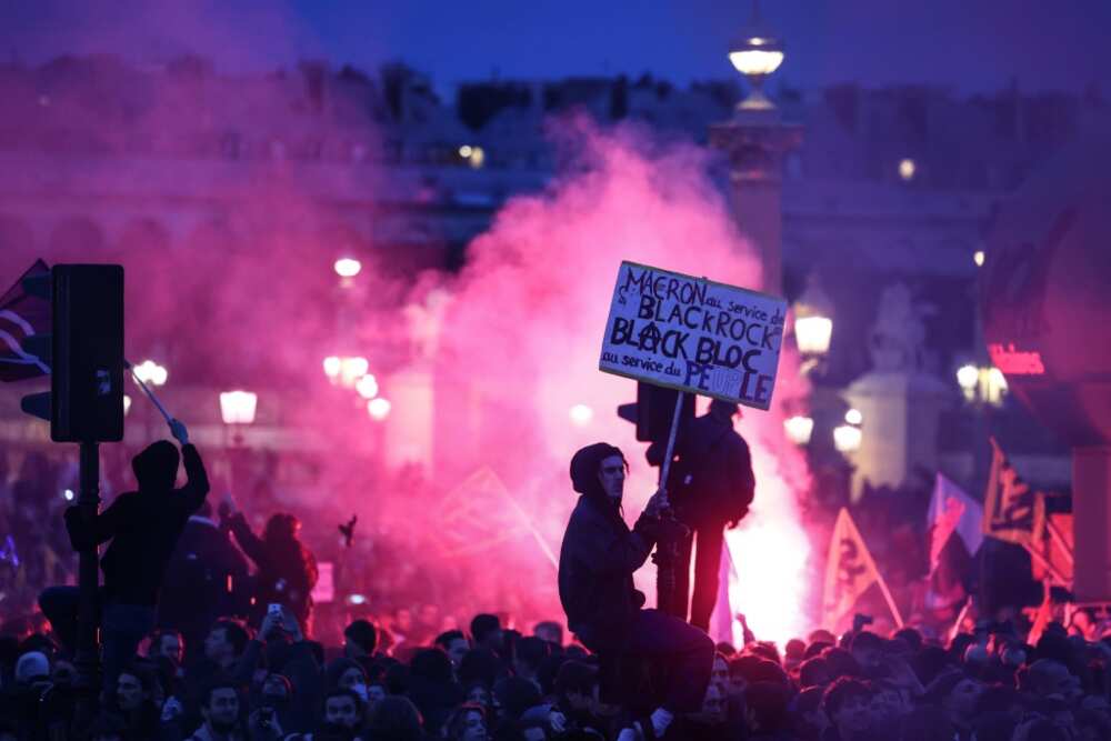 The government imposed the pensions bill despite two months of coordinated nationwide strikes and some of the biggest protests in decades The government imposed the pensions bill despite two months of coordinated nationwide strikes and some of the biggest protests in decades