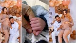 Actor Nosa Rex and wife welcome baby boy, Mercy Johnson, Destiny Etiko, other stars celebrate with couple