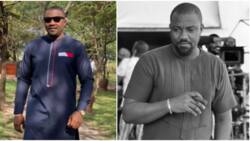 Super Eagles my foot: Actor John Dumelo promises to walk barefooted from Accra to Lagos if Nigeria beats Ghana