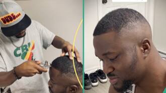 Nigerian man in Canada becomes overnight barber, shares customer’s final haircut