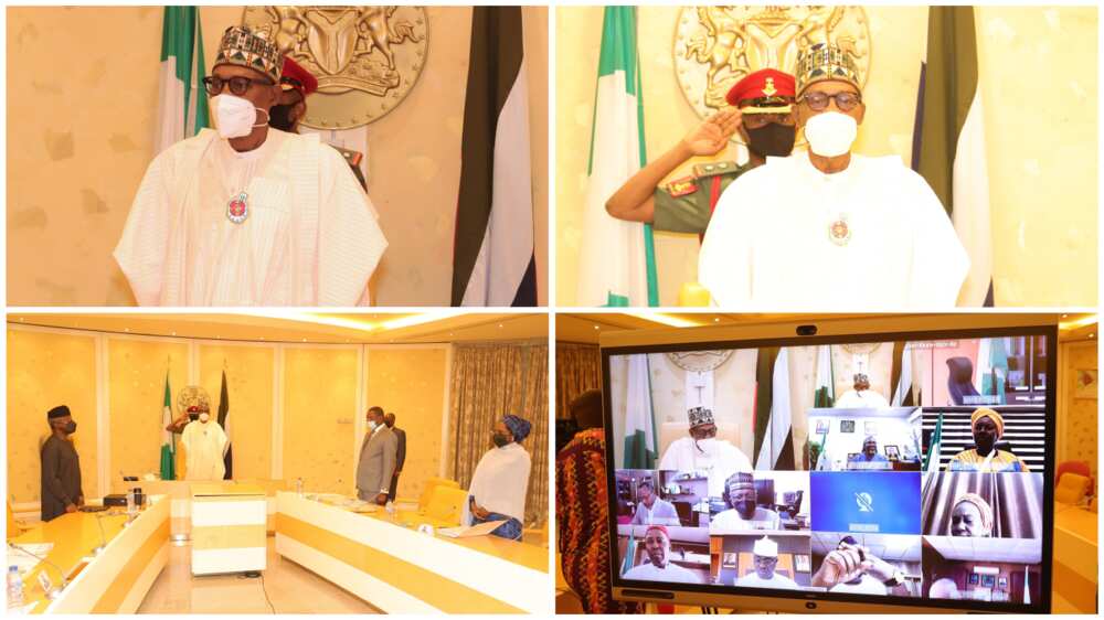Photos: President Buhari presides over FEC meeting