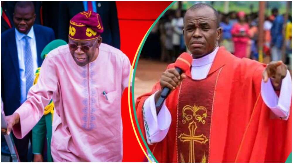 President Bola Tinubu/Father Ejike Mbaka/AMEN/Presidency/Adoration Ministry