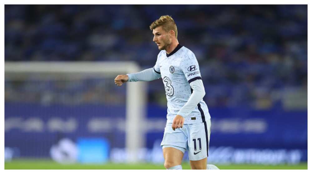 Timo Werner: 'I have never played against three defenders this so tall'