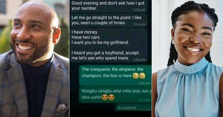 Nigerian man wins lady's heart in less than 5 minutes