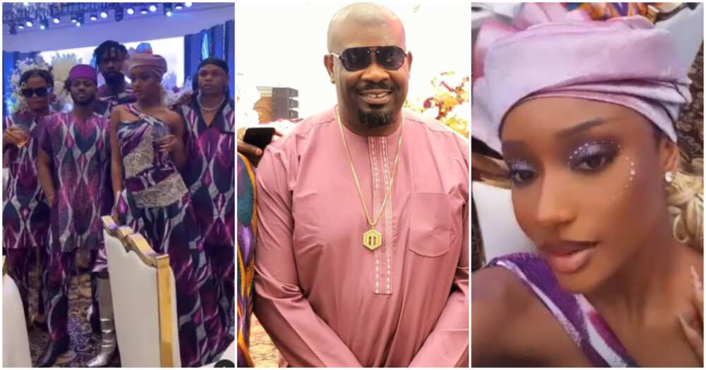 Don Jazzy's mother's burial, Ayra Starr's silver boots.