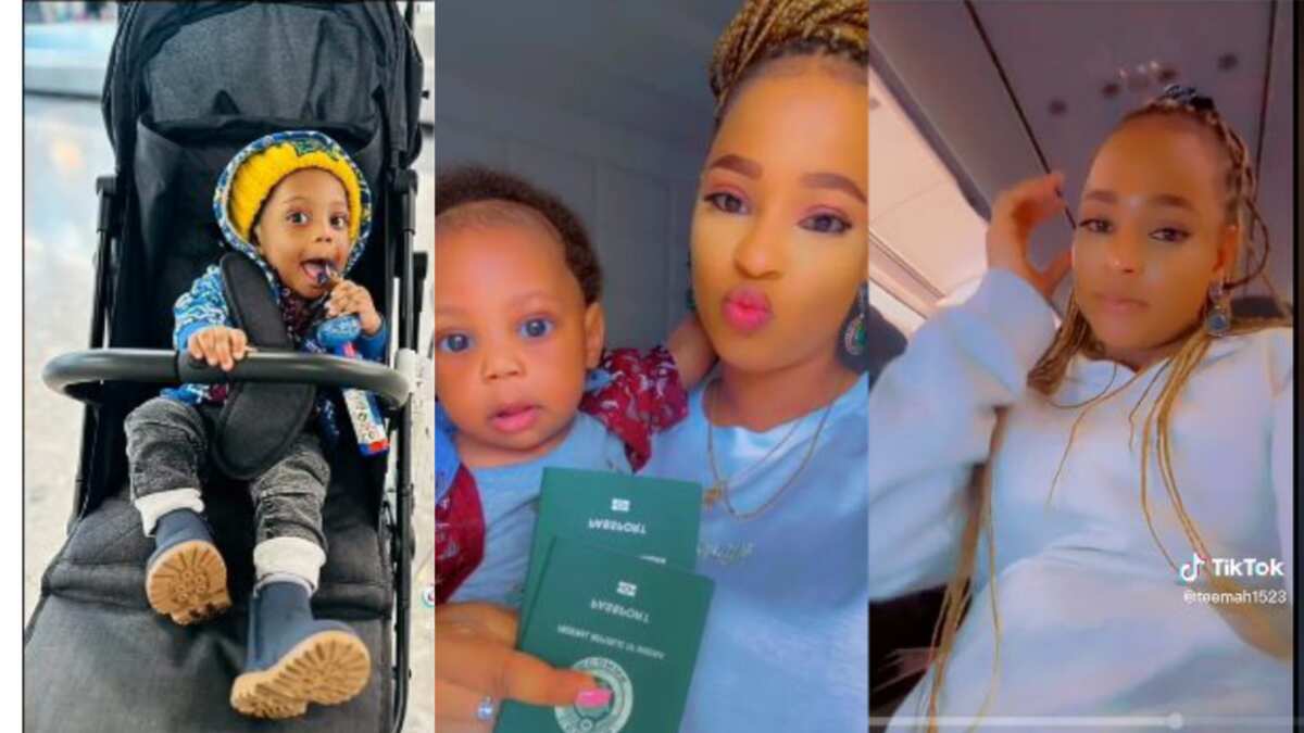 Watch what mother did after collecting two visas to travel with son that is trending on TikTok