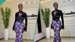 "Nailed it": Lady orders black & purple dress, gets classy design, netizens react