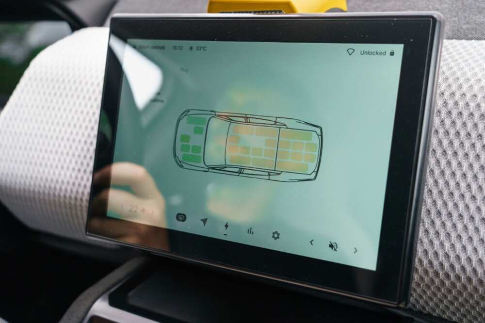 The solar panels will give the car enough electricity each day to drive 70 kilometres The solar panels will give the car enough electricity each day to drive 70 kilometres