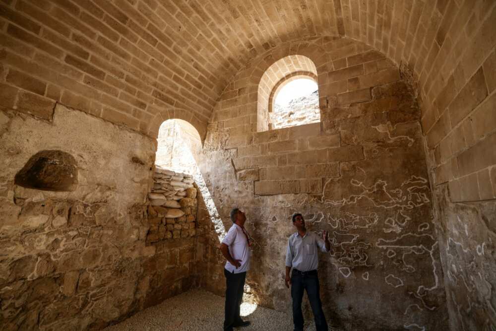 Saint Hilarion monastery is one of the heritage sites in the Gaza Strip, a Palestinian territory home to rich, if under-developed, archaeological treasures Saint Hilarion monastery is one of the heritage sites in the Gaza Strip, a Palestinian territory home to rich, if under-developed, archaeological treasures