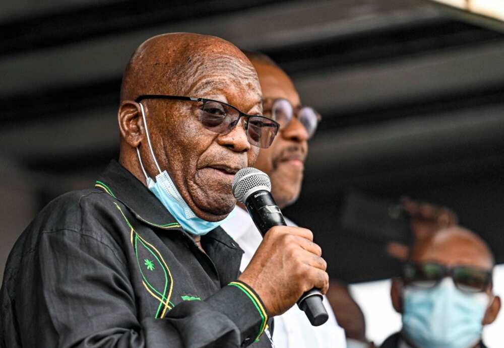 Jacob Zuma: Former South African president complies with a court judgment