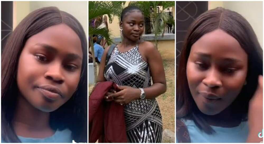 Photos of Zainab, 100-level student of the University of Lagos.