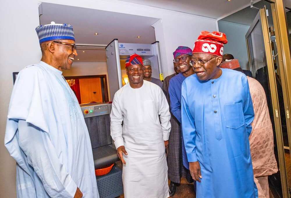 Buhari da Tinubu Buhari da Tinubu