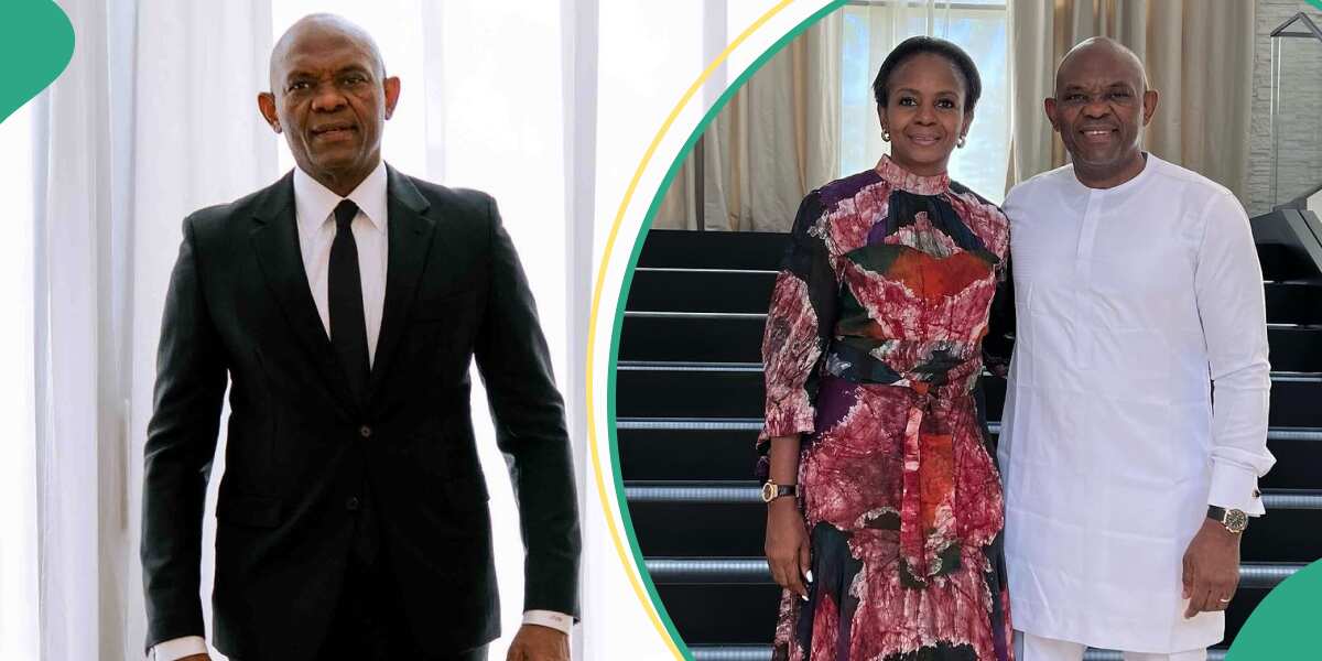 PHOTO: “He was never poor”: Tony Elumelu and wife’s old pics stirs reactions
