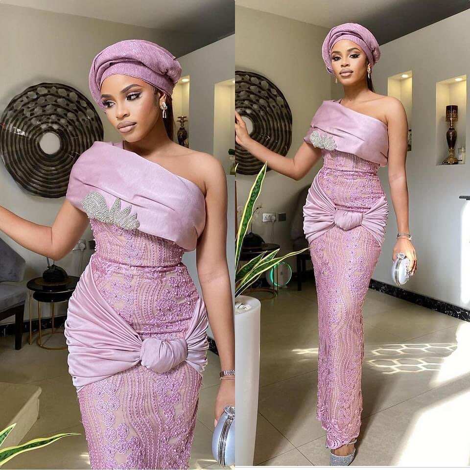 50 latest Nigerian lace styles and designs in 2024 photos Legit.ng