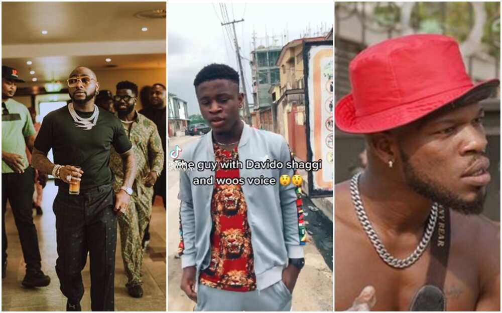 Nigerian man talks like Davido, Broda Shaggi and Officer Woos