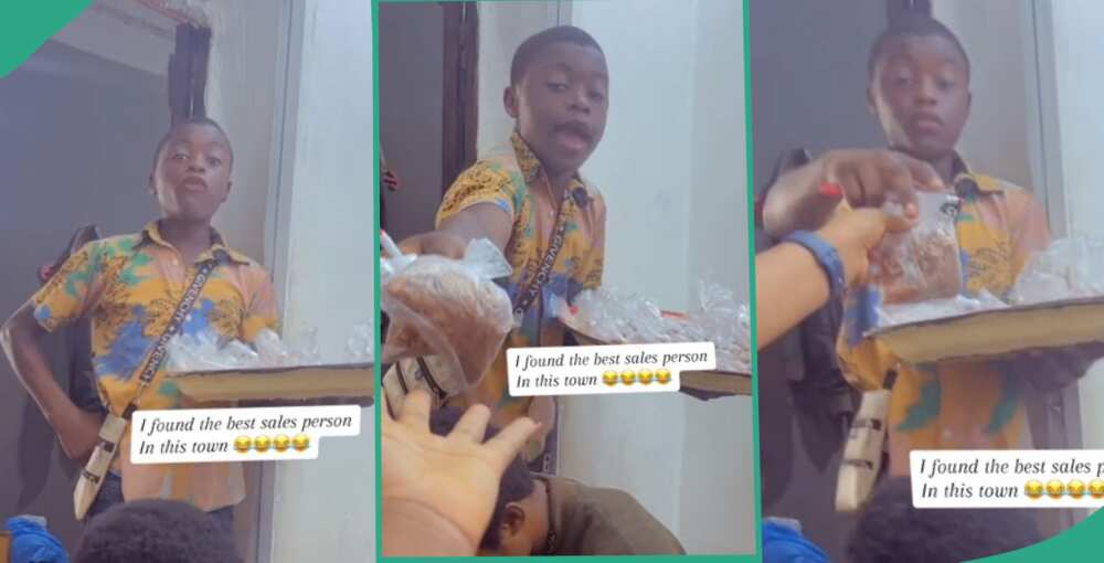 Little boy markets crayfish in fine English, goes viral Little boy markets crayfish in fine English, goes viral