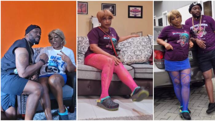 “Born fashionable”: Rita Dominic abandons classy look, dresses like ‘trenches babe’ in new photos, fans react