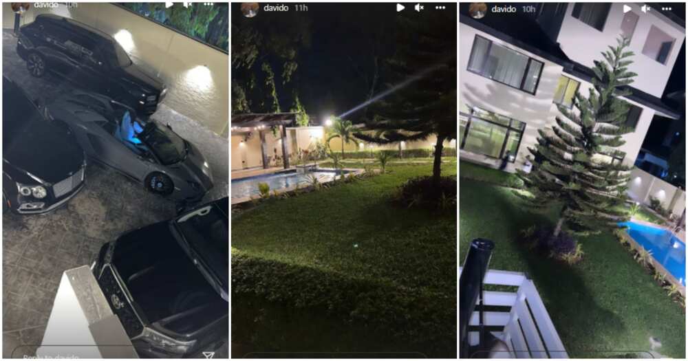 Davido's expensive mansion Davido's expensive mansion