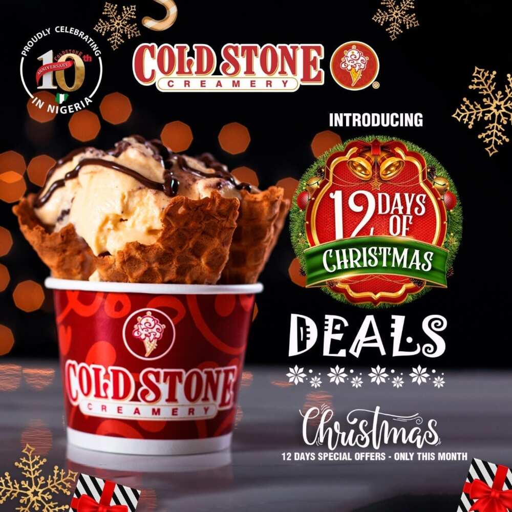 Enjoy Cold Stone’s 12 Days of Christmas and the New Lotus Cheesecake this December